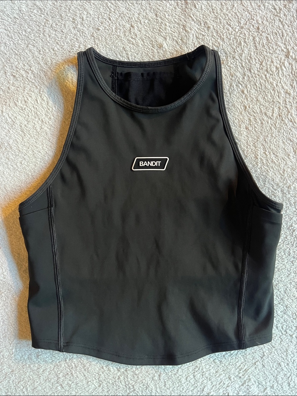 Bandit Stamina Luna Race Crop - Black - Small